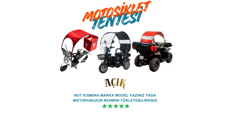 Açık Kumaş Mototente