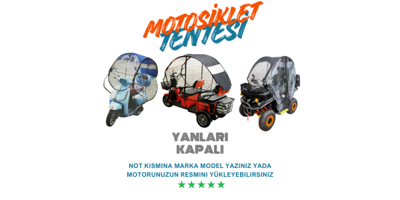 Yanları Kapalı Kumaş Tente